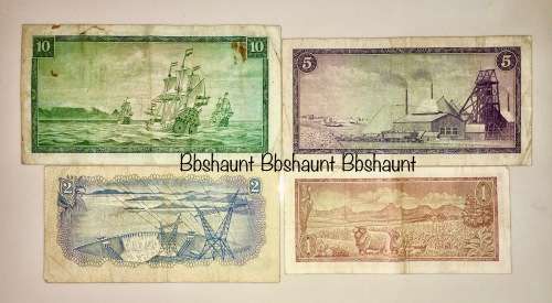 COMPLETE SET OF TW DE JONG & DECIMALS R10 -R1 ,,, 1967-1975( 1 BID TAKES ALL)