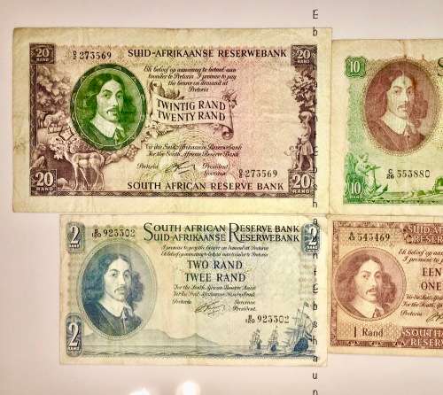 COMPLETE SET OF G.RISSIK R20 TO R1 FIRST ISSUE 1962(1 BID TAKES ALL)