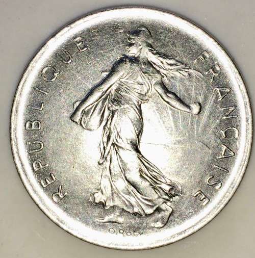 FRANCE 5 FRANCS 1971