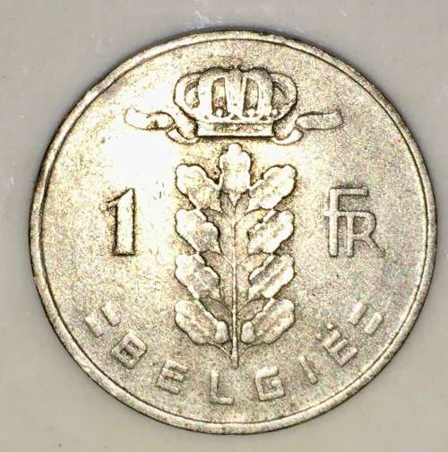 BELGIUM  1 FRANC 1951
