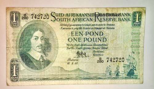 MH DE KOCK 1 POUND 1957
