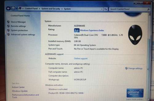 HP 620 CELERON DUAL-CORE 280G WITH BAG AND CHARGING CABLE WINDOWS 7 HOME BASIC