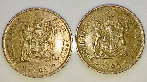 2 CENT 1983 CIRCULATED(BID PER COIN)