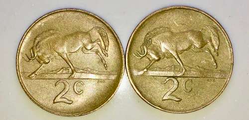 2 CENT 1983 CIRCULATED(BID PER COIN)