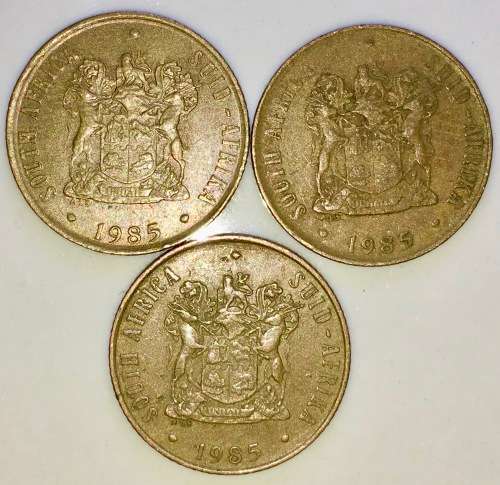 2 CENT 1985 CIRCULATED(BID PER COIN)