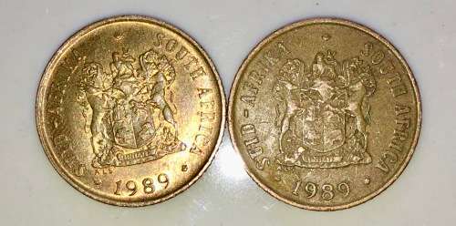 1 CENT 1989 CIRCULATED(BID PER COIN)