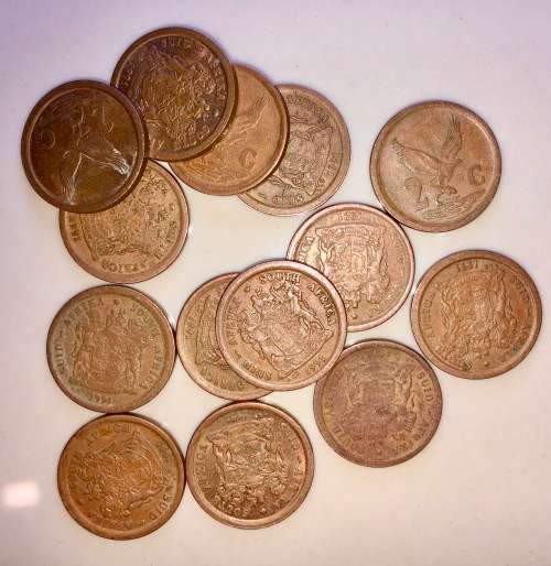 2 CENT 1991 CIRCULATED(BID PER COIN)