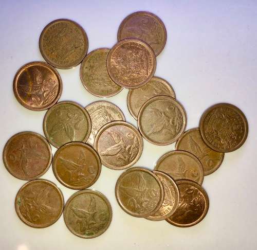 2 CENT 1993 CIRCULATED(BID PER COIN)