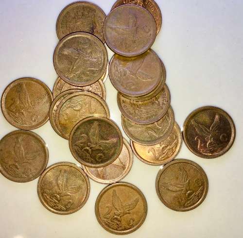 2 CENT 1995 CIRCULATED(BID PER COIN)