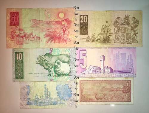 COMPLETE SET OF GPC DE KOCK & DECIMALS  R50(AA ) TO( R1 TW DE JONG 1970)-1980s (1 BID TAKES ALL)