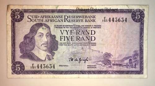 TW.DE JONG R5 AFR/ENG 1967 FIRST ISSUE