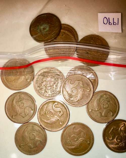 5 CENT 1990 ( BID PER COIN)