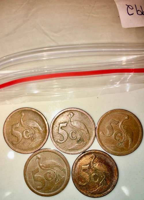 5 CENT 1992 ( BID PER COIN)