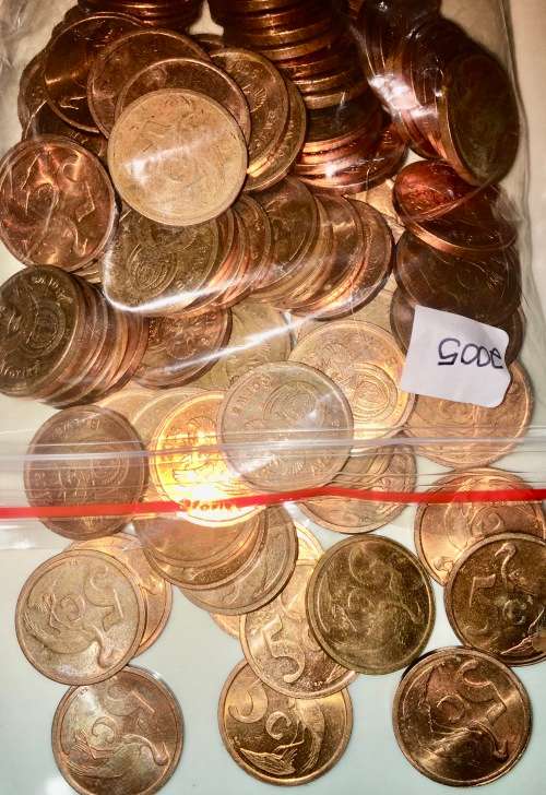 5 CENT 2005 ( BID PER COIN)