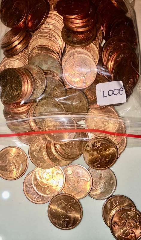 5 CENT 2007 ( BID PER COIN)