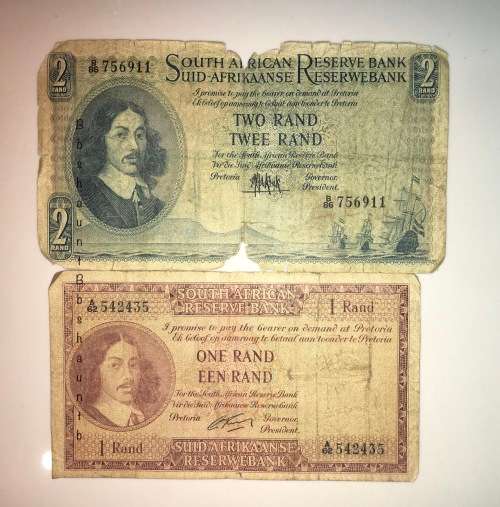 SET OF VARIOUS GOVERNORS & DECIMALS, R2 & R1 ,,,,1961-62( 1 BID TAKES ALL)