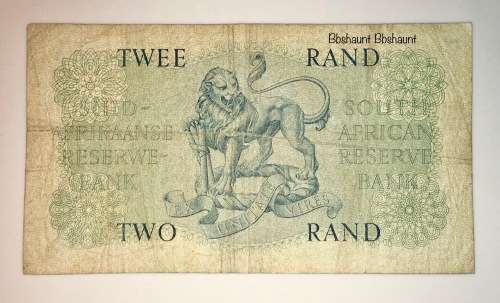 G.RISSIK R2...1962,,, 1ST ISSUE AFR/ENG