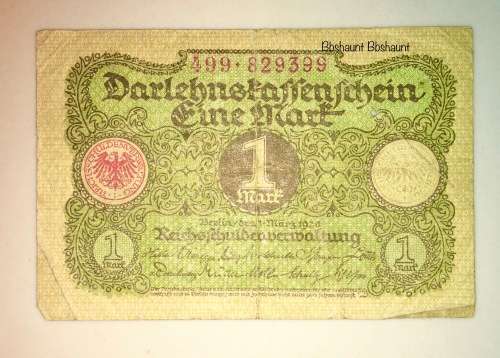GERMANY 1 MARK 1920