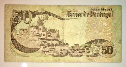 PORTUGAL 50 ESCUDOS 1980