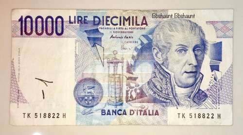 ITALY 10000 LIRE 1984