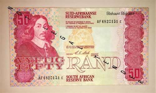 CL STALS R50  AF48201311985 FIRST ISSUE 1990 UNCIRCULATED
