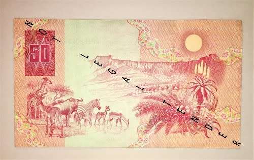 CL STALS R50  AF48201311985 FIRST ISSUE 1990 UNCIRCULATED
