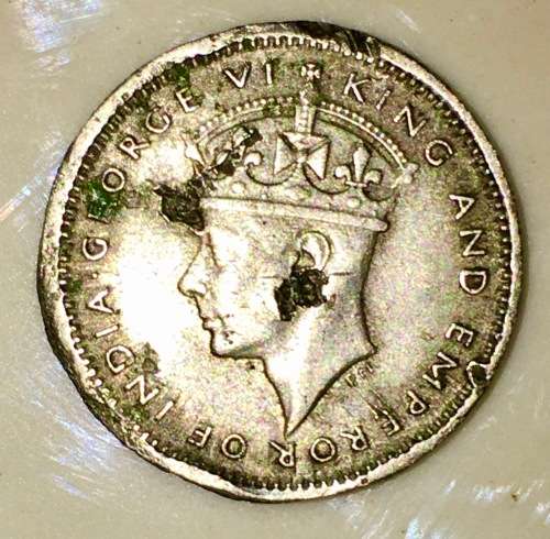 HONG KONG 5 CENT 1938