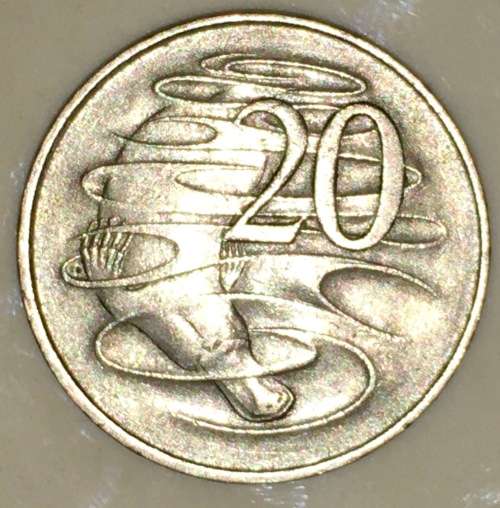 AUSTRALIA 20 CENT 1966 PLATYPUS