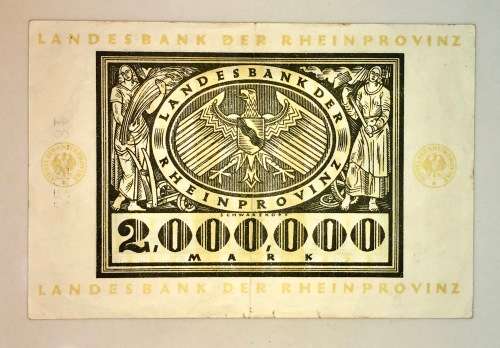 GERMANY 2,000,000 MARK 1923