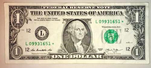 U S A,,REPLACEMENT/STAR NOTE 1 DOLLAR 2013 SAN FRANCISCO