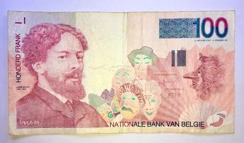 BELGIUM  100 FRANK 1995-2000