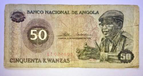 ANGOLA 50 KWANZAS 1976