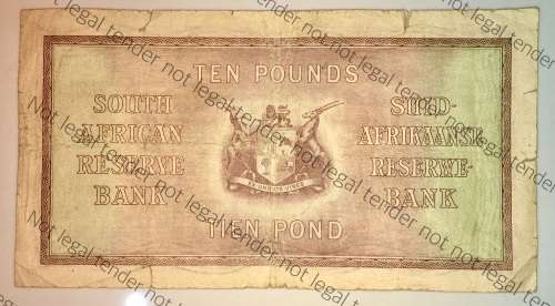 J.POSTMUS 10 POUND 1943 APRIL 14TH  ENG/AFR,,,F1-
