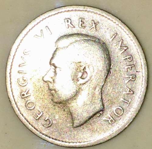 S A UNION 3D TICKEY 1937 SILVER
