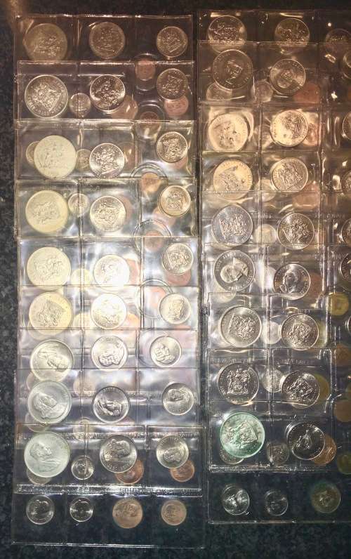 SOUTH AFRICA MINT SETS COMPLETE FROM 1967-1993 (27 SETS) UNC(1 BID TAKES ALL)