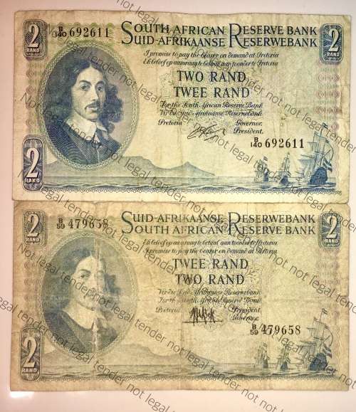 SET OF R2 BOTH GOVENNERS 1961-62( 1 BID TAKES ALL)