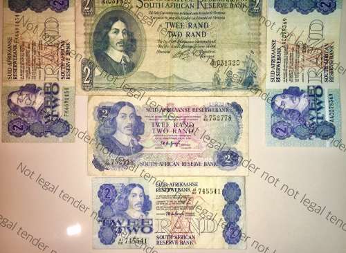 SET OF R2 NOTES ALL GOVERNORS 1961-1990