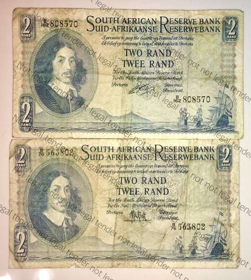 SET OF R2 BOTH GOVENNERS 1961-62( 1 BID TAKES ALL)