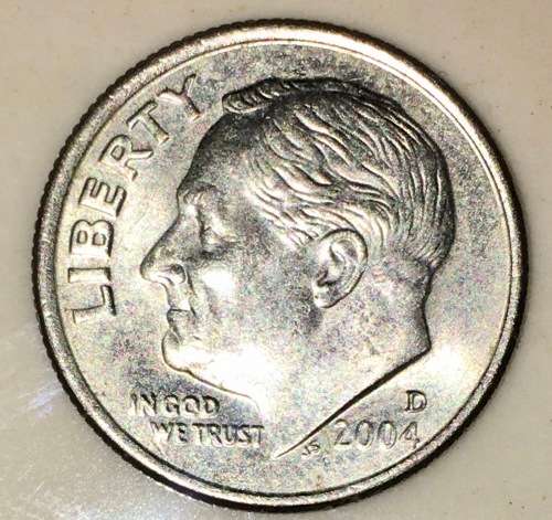 U.S.A,,,,,1 DIME 2004