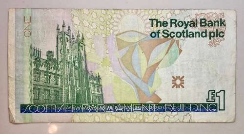 SCOTLAND 1 POUND ROYAL BANK 1999