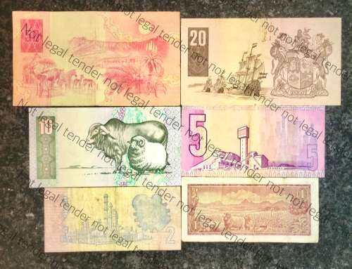 COMPLETE SET OF GPC DE KOCK & DECIMALS R50 BA SERIAL TO R2 -1980s(R1 TW DE JONG 1973(1 BID TAKES ALL