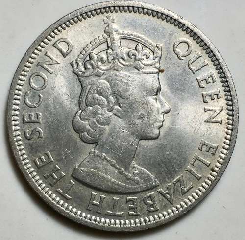 MAURITIUS 1 RUPEE 1975