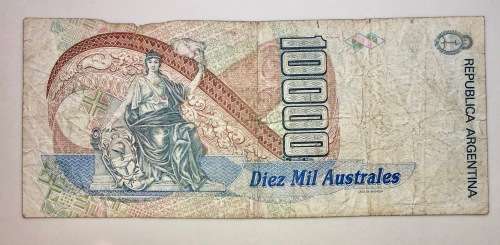 ARGENTINA 1000 AUSTRALES 1989