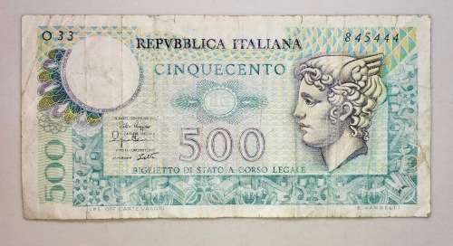 ITALY 500 LIRE 1979