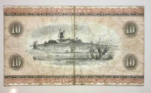 DENMARK 10 KRONER 1936