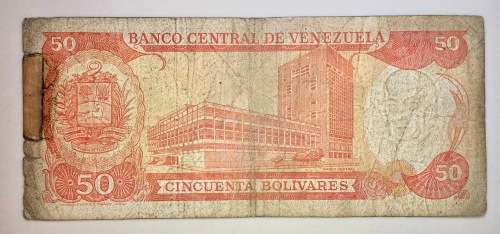 VENEZUELA 50 BOLIVARES  1977