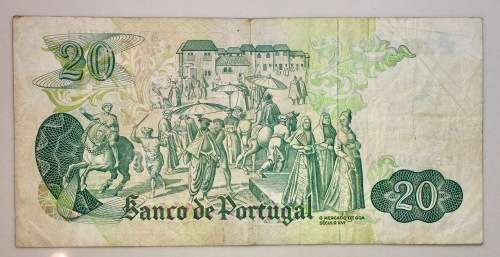 PORTUGAL 20 ESCUDOS 1971