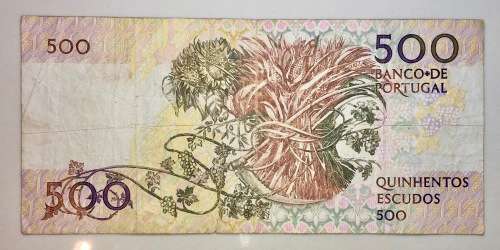 PORTUGAL 500 ESCUDOS 1992