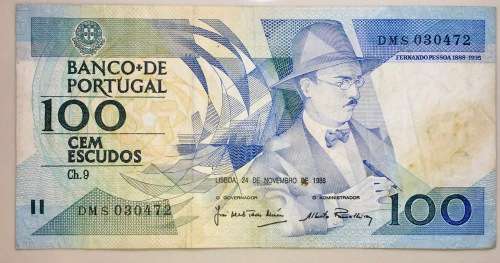 PORTUGAL 100 ESCUDOS 1988