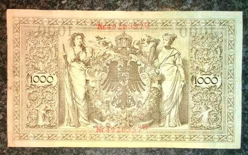 GERMANY 1000 MARK 1910 M